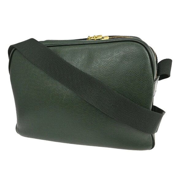 Louis Vuitton Green Taiga Reporter PM Shoulder Bag - Picture 1 of 12